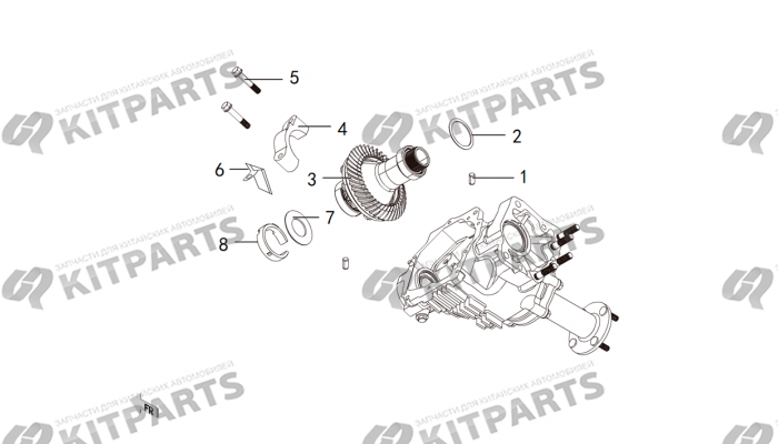 Раздаточная коробка 4 Haval H2