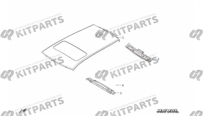Крыша Haval H9