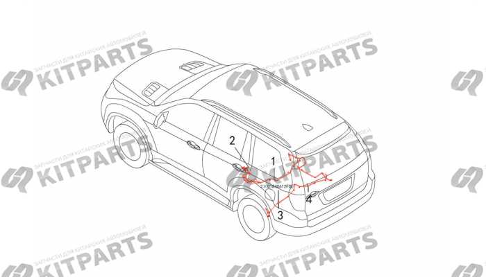 Проводка-пол Haval H9