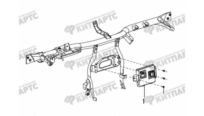 Блок управления электрооборудованием Great Wall Hover H5